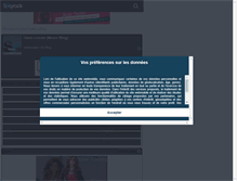 Tablet Screenshot of mlle-lovatodemi.skyrock.com