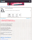 Tablet Screenshot of gymclubwarneton.skyrock.com