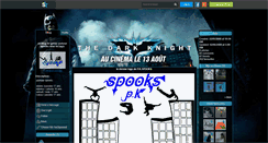 Desktop Screenshot of parkour-spooks.skyrock.com