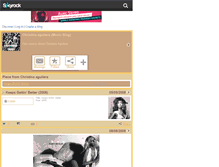 Tablet Screenshot of christina-web.skyrock.com