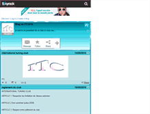 Tablet Screenshot of itc2010.skyrock.com