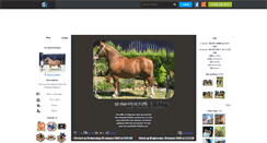 Desktop Screenshot of cheval-breton.skyrock.com