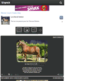 Tablet Screenshot of cheval-breton.skyrock.com