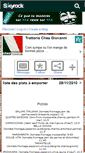 Mobile Screenshot of chezgiovanni.skyrock.com