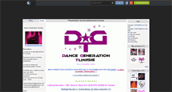 Desktop Screenshot of dancegenerationtunisie.skyrock.com