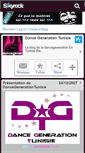Mobile Screenshot of dancegenerationtunisie.skyrock.com
