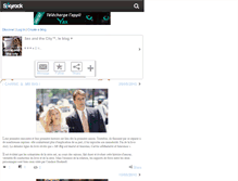 Tablet Screenshot of carrie-and-the-city.skyrock.com
