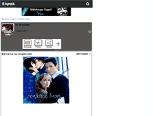 Tablet Screenshot of couple-culte.skyrock.com