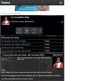 Tablet Screenshot of joeyoung.skyrock.com