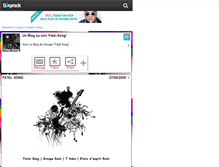 Tablet Screenshot of fatal-song.skyrock.com