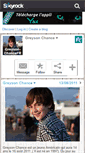 Mobile Screenshot of greyson-chancefr.skyrock.com