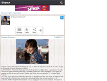 Tablet Screenshot of greyson-chancefr.skyrock.com