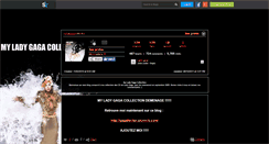 Desktop Screenshot of myladygagascollection.skyrock.com