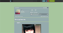 Desktop Screenshot of m-aariyne.skyrock.com