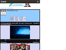 Tablet Screenshot of falloutboyband.skyrock.com