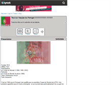 Tablet Screenshot of equipeduportugal.skyrock.com
