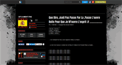 Desktop Screenshot of dit-a-ment-the.skyrock.com