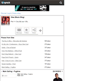 Tablet Screenshot of gleecastmusic.skyrock.com