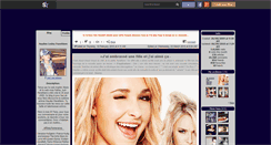 Desktop Screenshot of just-panettiere.skyrock.com