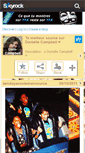 Mobile Screenshot of dani-campbell.skyrock.com