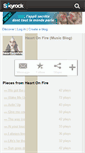 Mobile Screenshot of heartsonfire.skyrock.com