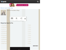 Tablet Screenshot of heartsonfire.skyrock.com