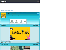 Tablet Screenshot of amical-team.skyrock.com