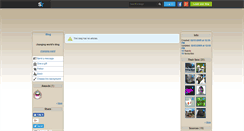Desktop Screenshot of changing-world.skyrock.com
