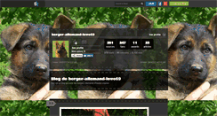 Desktop Screenshot of berger-allemand-love69.skyrock.com