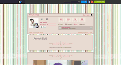 Desktop Screenshot of annah-doll.skyrock.com