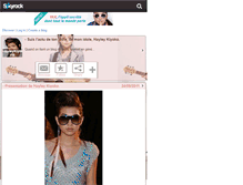 Tablet Screenshot of hayleykiyoko-fr.skyrock.com