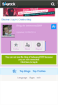 Mobile Screenshot of bebeaout2009.skyrock.com