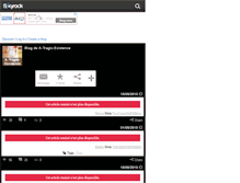 Tablet Screenshot of a-tragic-existence.skyrock.com