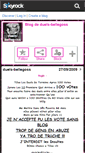 Mobile Screenshot of duels-bellegoss.skyrock.com