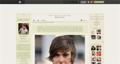 Desktop Screenshot of efron-zac-david.skyrock.com