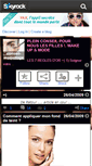 Mobile Screenshot of conseil-maquillage.skyrock.com