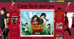 Desktop Screenshot of camp-rock-demi-joe.skyrock.com