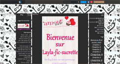 Desktop Screenshot of layla-fic-sucrette.skyrock.com