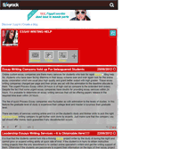 Tablet Screenshot of essaywritinghelp.skyrock.com