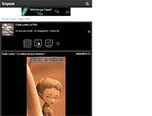 Tablet Screenshot of code-lyoko-the-film.skyrock.com