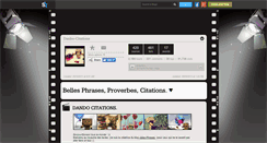 Desktop Screenshot of danbo-citations.skyrock.com