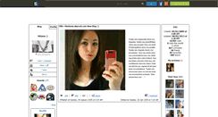 Desktop Screenshot of mlle--melaaniie.skyrock.com
