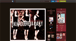 Desktop Screenshot of ninadobreva-daily.skyrock.com