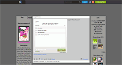 Desktop Screenshot of bonita-princesa-x3.skyrock.com