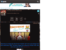 Tablet Screenshot of glee-kurt.skyrock.com