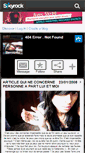 Mobile Screenshot of beniiz4u.skyrock.com