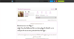 Desktop Screenshot of mzelle-evamoureuse.skyrock.com