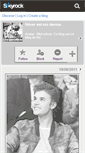 Mobile Screenshot of dreamofbiebz.skyrock.com