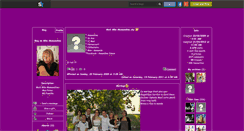 Desktop Screenshot of mlle-mamandiine.skyrock.com