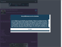 Tablet Screenshot of mlle-mamandiine.skyrock.com